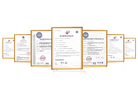 Warm congratulations to our company for winning eight patent certificates